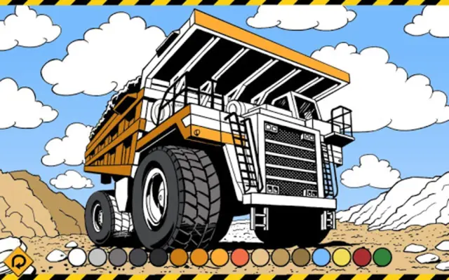 Kids Vehicles Construction Li android App screenshot 1