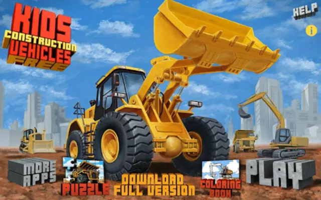 Kids Vehicles Construction Li android App screenshot 6